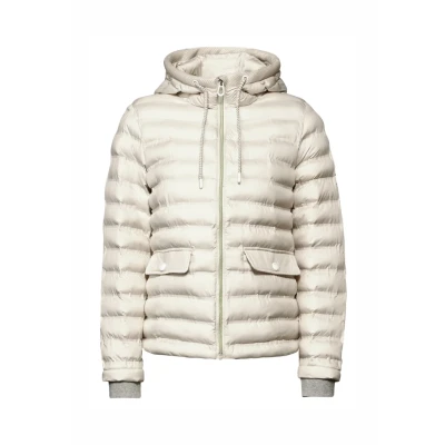 Abbildung von CECIL Damen B202023 Gefütterte Jacke, beige meringues, XL