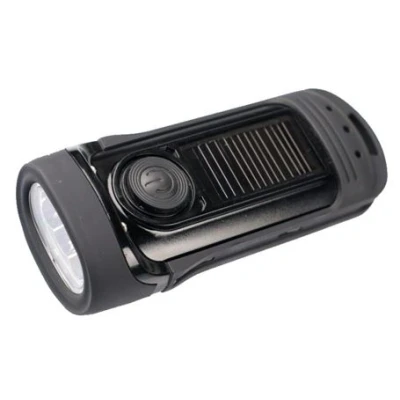 Abbildung von POWERplus LED Taschenlampe mit Solarzelle &quot;Barracuda&quot;