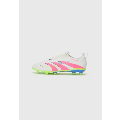 Abbildung von adidas Unisex League Laceless Kids FG Fußballschuh Cloud White/Lucid Pink/Lucid Lemon 33 1/2