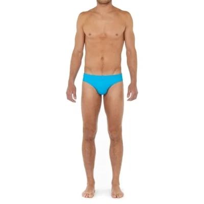 Abbildung von HOM Herren Sea Life Badehose Swim Briefs, türkis, 48