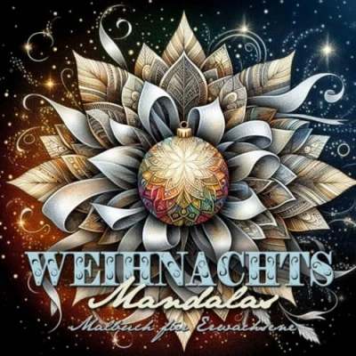Abbildung von Weihnachts Mandalas Malbuch für Erwachsene: Mandala Erwachsene Weihnachten Weihnachtsmalbuch Malblock