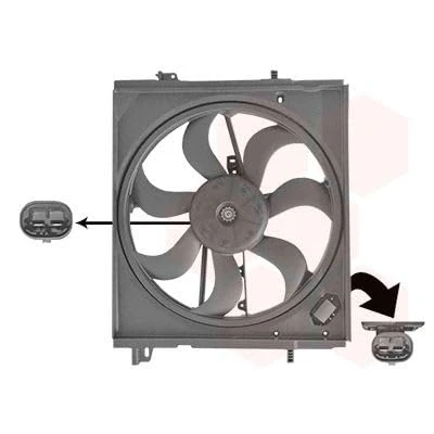 Abbildung von VAN WEZEL 3372747 Lüfter NISSAN: X Trail, Qashqai 2
