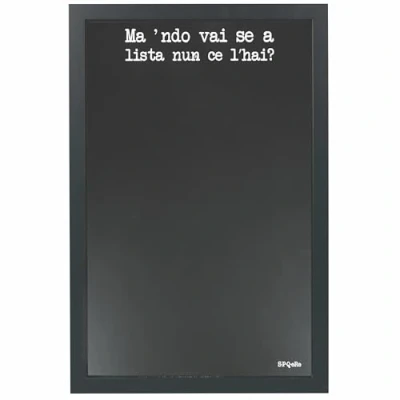 Abbildung von Memoboard mit Kreide 40 x 60 cm aus MDF und Eisen, S.P.Q.ere