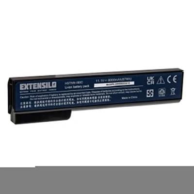 Abbildung von EXTENSILO Akku kompatibel mit HP ProBook 6360b, 6460b, 6465b, 6470b, 6475b, 6560b, 6565b, 6570b Notebook (6000mAh, 11,1V, Li Ion)