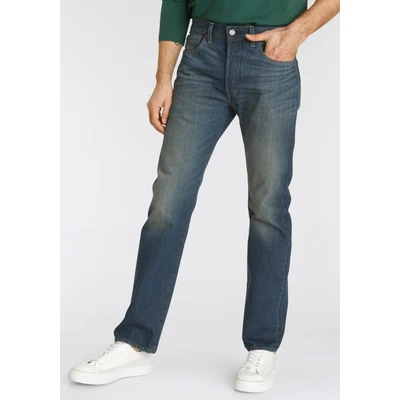 Abbildung von Levi&#039;s 501 Original Jeans Straight Leg, Größe: 30x32, Medium indigo