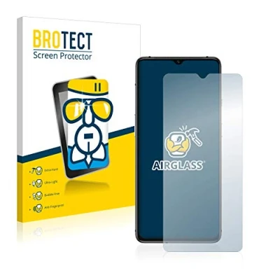 Abbildung von BROTECT Schutzglas für OnePlus 7T Schutzfolie Panzer Folie Glas [Extrem Kratzfest 9H, Anti Fingerprint, Ultra Transparent]