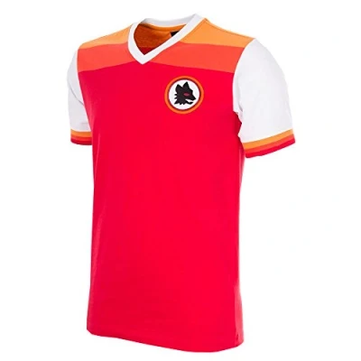 Abbildung von AS Roma Roma, Herren Historisches Fußballtrikot, Rot,