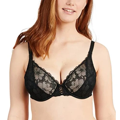 Abbildung von Sans Complexe Damen Passion 73aag80 Bügel BH, mit Körbchen, Schwarz, 75F