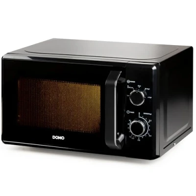 Abbildung von DOMO DO2520 Mikrowelle schwarz 20 l