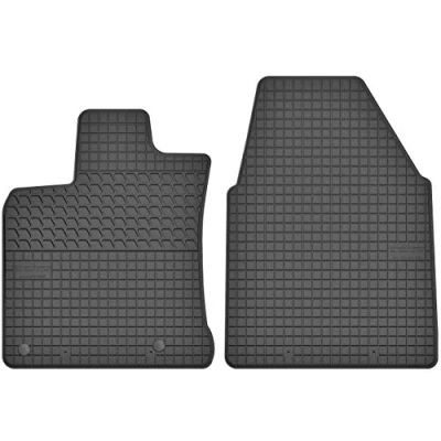 Abbildung von Gummimatten Vorne Gummi Fußmatten Satz für Nissan Qashqai I (2007 2013) 2 teilig Passgenau