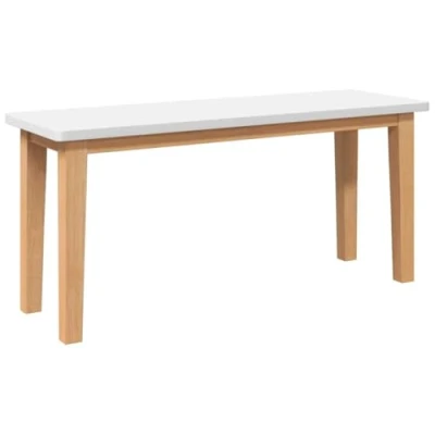 Abbildung von vidaXL Bank 90 cm Massivholz Gummibaum