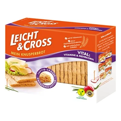 Abbildung von LEICHT&amp;CROSS Knusperbrot Vital, 8er Pack (8 x 125 g)