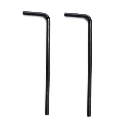 Abbildung von Musiclily Basic 3/32&quot; Stahl Gitarren Innensechskantschlüssel für 70er Jahre Fender Instrument mit Micro Tilt Halsverstellung, Schwarz (2er Set)