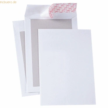 Abbildung von Soennecken Versandtasche 2916 C4 ohne Fenster haftklebend 120g weiß Pa