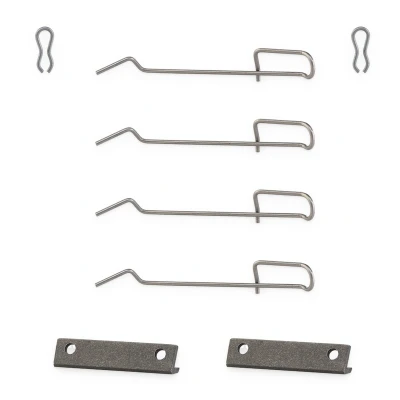 Abbildung von QUICK BRAKE 109 1125 Zubehörsatz, Scheibenbremsbelag PEUGEOT: 106 II Schrägheck, 306 206 RENAULT: CLIO 2 Kasten kfzteile,