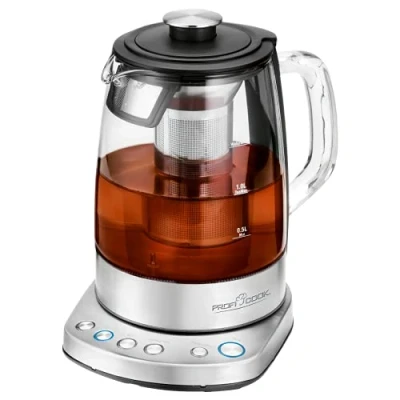Abbildung von ProfiCook Wasser /Teekocher &quot;PC WKS 1167 G&quot;, 2200 W, inox, 1,5 L, Wi Fi, 360