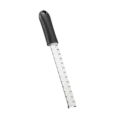 Abbildung von Küchenprofi 2 Wege Reibe MASTER GRIP Edelstahl rostfrei Gemüsereibe Ultrascharfe Klingen Käsehobel für Kartoffeln, Karotten, Kohl, Schokolade, Parmesan 31x7,5x3cm