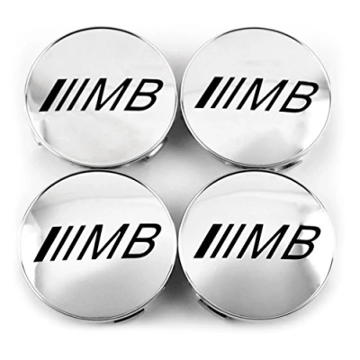 Abbildung von Rhinotuning 4 x 75mm Radnabenkappen Silber Nabenkappen Felgendeckel für 2000 2003 S2000