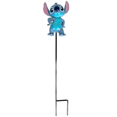 Abbildung von Christmas Inspirations Disney Gartenstecker Stich In und Outdoor Gartendekoration 37 x 8 5 cm Blumenstecker Chamante Deko für den Garten, Blumenbeet oder Blumentopf