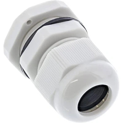 Abbildung von InLine 44012 10er Pack Kabeldurchführung PG 13.5 Nylon IP68 6 12mm, grau