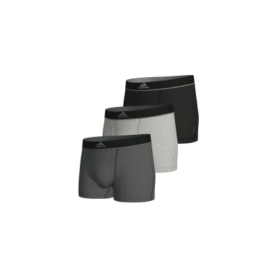 Abbildung von adidas Sportswear Active Micro FLEX 3 PACK Panties Grau hellgrau schwarz, Herren, Größe: XXL, schwarz