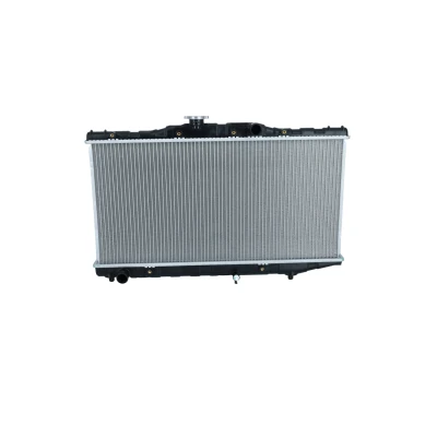 Abbildung von NRF 526711 Kühler, Motorkühlung Aluminium 658 325 16 Kühlrippen gelötet TOYOTA: Celica IV Schrägheck, Corolla VI Limousine