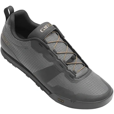 Abbildung von Giro Bike Unisex Tracker Fastlace Fahrradschuh, Dark Shadow/Trail Green, 44 EU