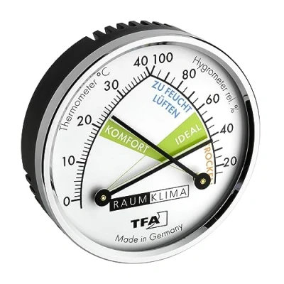 Abbildung von TFA Dostmann Hygrometer 45.2024 Thermo /Hygrometer Silber