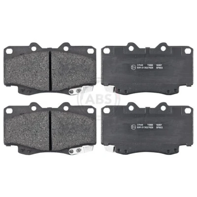 Abbildung von A.B.S. 37649 Bremsbelagsatz mit akustischer Verschleißwarnung TOYOTA: HILUX 3 Pick up, Pritsche/Fahrgestell (KUN1, TGN3, TGN2, TGN1,