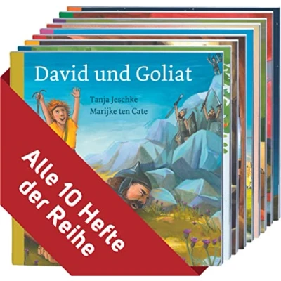 Abbildung von Geschichten aus der Bibel: Alle 10 Hefte Reihe