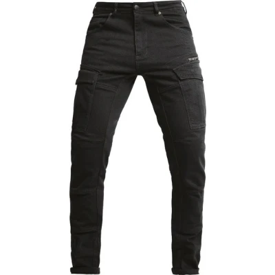 Abbildung von John Doe Defender Monolayer CE Zertifizierung AAA Motorradhose Atmungsaktiv Cargo Hose Mit Seitentaschen Protektoren