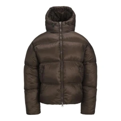 Abbildung von Jack &amp; Jones Jcokinetic Wetlook Puffer Winterjacke, Herren, Größe: Large, Chocolate brown