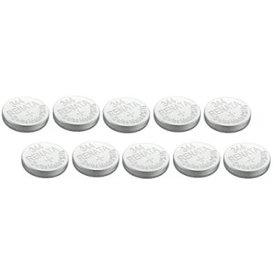 Abbildung von Uhrenbatterie Renata Swiss made 344 oder SR1136SW 1.55V schnelle Schiff (10 X SR 1136 SW)