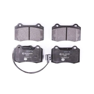 Abbildung von HELLA 8DB 355 011 741 Bremsbelagsatz mit integriertem Verschleißwarnkontakt SEAT: Leon I Schrägheck
