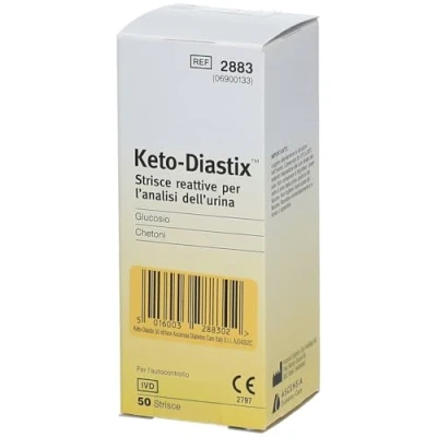 Abbildung von Keto Diastix Teststreifen, 50 St