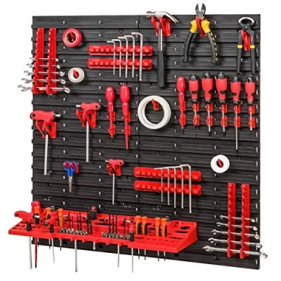 Abbildung von PAFEN Lagersystem 772x780mm Stapelboxen Wandregal Schüttenregal 20 Halterungen, 1 x Fach