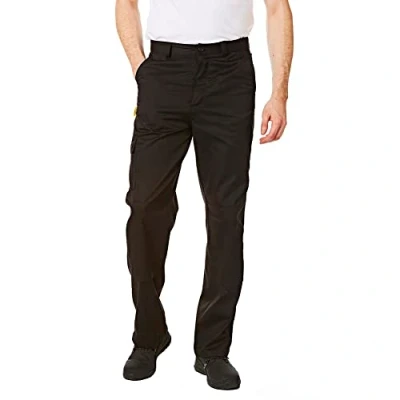 Abbildung von Iron Mountain IMPNT100 Herren Multi Pocket Klassische Knieschoner Taschen Transport und Arbeitskleidung Arbeitssicherheit Hosen, Schwarz, 30W / 33L