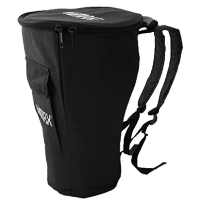Abbildung von Afrikanische Trommel Tragetasche Rucksack Djembe Tasche Gig Bag Schwarz, 10 Zoll
