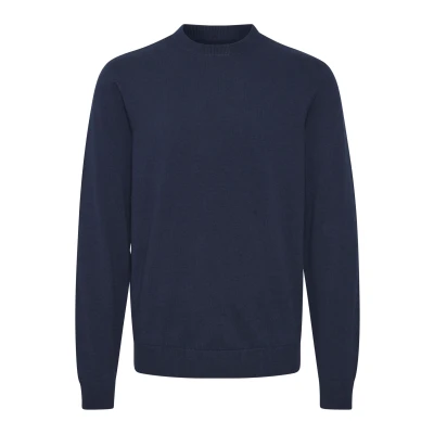 Abbildung von Casual Friday Cfkarl Strickpullover, Herren, Größe: Medium, Dark navy melange