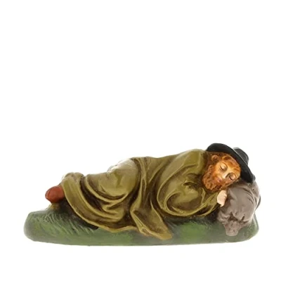 Abbildung von Marolin Hirte schlafend mit Decke, zu 9cm Figuren