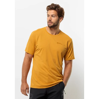 Abbildung von Jack Wolfskin Delgami Tshirt basic, Herren, Größe: Large, Curry