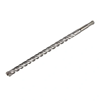 Abbildung von Dewalt SDS Plus Elite Hammerbohrer DT8930 (10x260x200mm, mit Vier Schneiden Geometrie, Vollhartmetall Kopf &amp; Iron Blast Technologie, für den Einsatz in Beton, Mauerwerk, Natur Kunststein)