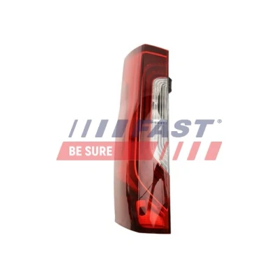 Abbildung von FAST FT86203 Rückleuchte links PY21W, P21W 12 mit Glühlampen ohne Glühlampe, Lampenträger MERCEDES BENZ: Sprinter 3.5 t Kastenwagen