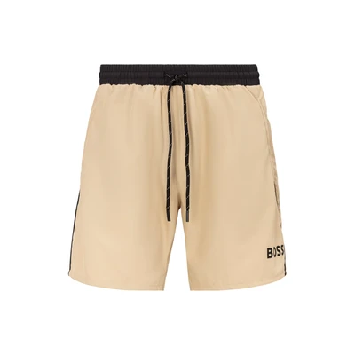 Abbildung von BOSS Starfish Badeshorts, Herren, Größe: Medium, Light beige
