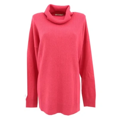 Abbildung von Cecil Rollkragen Strickpullover, Damen, Größe: Large, Pink