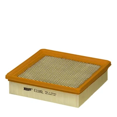 Abbildung von HENGST FILTER E1180L Luftfilter 50 199 192 Filtereinsatz HONDA: CIVIC 6 Hatchback, Fastback, Stufenheck