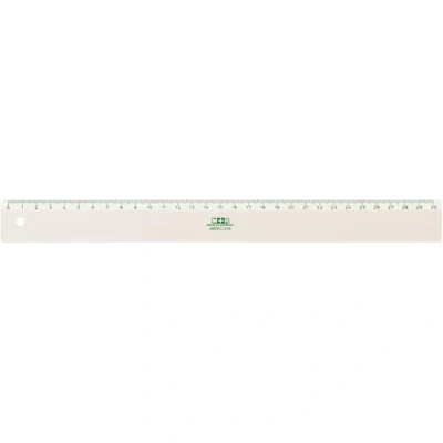 Abbildung von 10 x M+R Lineal Green Line schmal 30cm natur