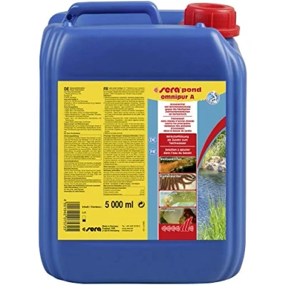 Abbildung von sera pond omnipur A 5 Liter Wasseraufbereiter gegen die häufigsten Teichzierfischkrankheiten