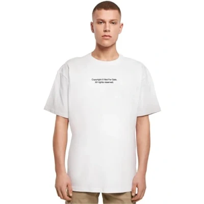 Abbildung von Upscale by Mister Tee Fingerprint Oversize Tshirt print, Herren, Größe: 4XL, White