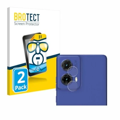 Abbildung von BROTECT (2 Stück Schutzfolie für Motorola Moto G85 (NUR Kamera) Displayschutz Folie Ultra Klar